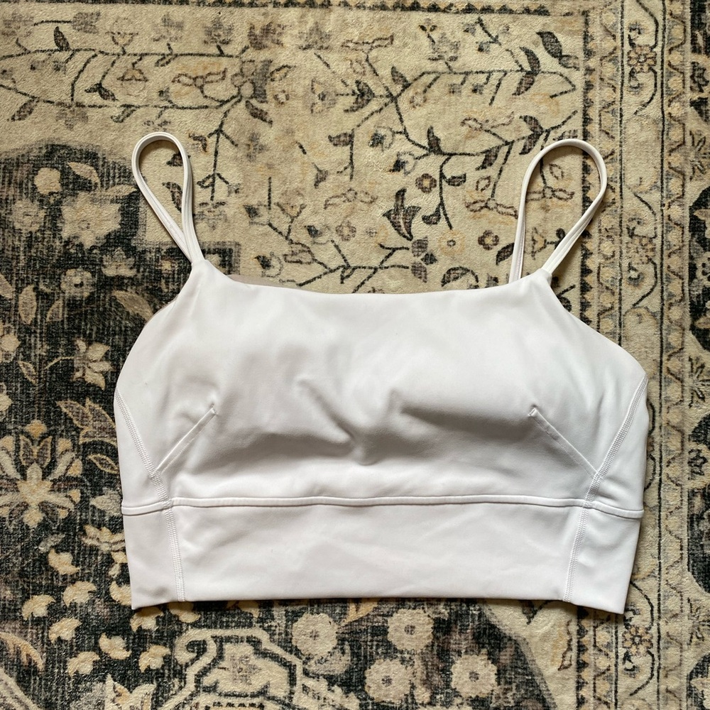 lululemon athletica White Sports Bra